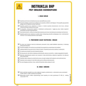 IAA06 Instrukcja BHP przy obsłudze kserokopiarki