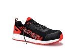 Sportowe buty ELTEN BATIS BLACK-RED LOW ESD S1P