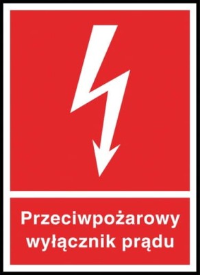 BC012 Przeciwpożarowy wyłącznik prądu