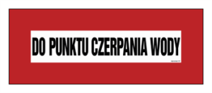 BC108 Do punktu czerpania wody