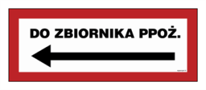 BC135 Do zbiornika ppoż. w lewo