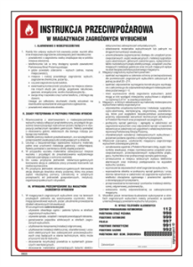 DB025 Instrukcja ppoż magazyny zagrożone wybuchem