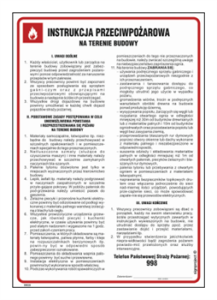 DB028 Instrukcja ppoż budowa