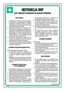 DD016 Instrukcja BHP urządzenie do masażu wirowego