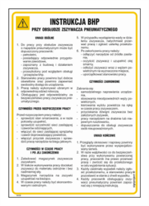 IAA35 Instrukcja BHP zszywacz pneumatyczny