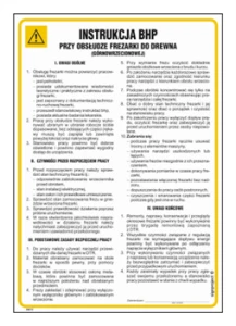 IAB13 Instrukcja BHP frezarka górnowrzecionowa do drewna