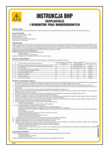 IAC08 Instrukcja BHP pras mimośrodowych