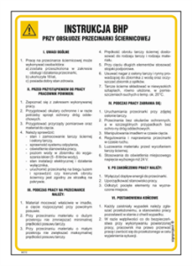 IAC12 Instrukcja BHP przecinarka ściernicowa