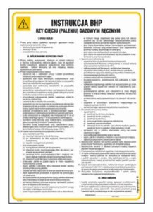 IAC22 Instrukcja BHP cięcie gazowe ręczne