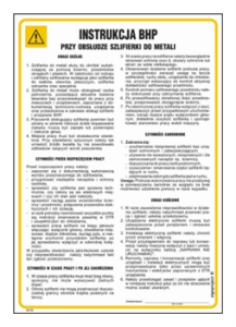 IAC32 Instrukcja BHP szlifierka do metali