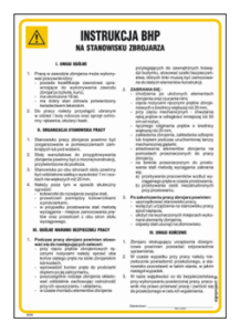 IAF03 Instrukcja BHP zbrojarz