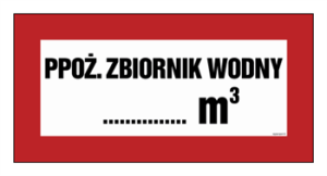 BC140 Przeciwpożarowy zbiornik wodny ... m3