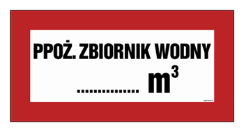 BC140 Przeciwpożarowy zbiornik wodny ... m3
