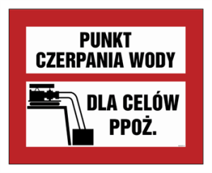 BC141 Punkt czerpania wody dla celów ppoż