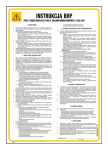 IAF16 Instrukcja BHP stacja transformatorowa 15/0,4 kV