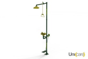 Prysznic ratunkowy z oczomyjką Unicare USES 7 GI + pedał