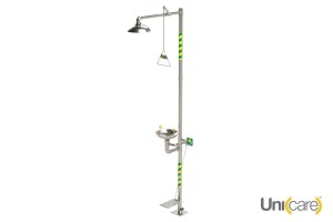 Prysznic ratunkowy z oczomyjką Unicare USES 7 CSS304 + pedał