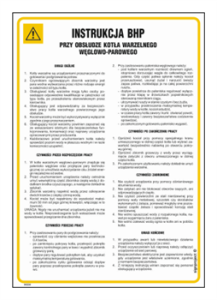 IAG34 Instrukcja BHP przy obsłudze kotła warzelnego węglowo-parowego