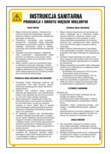 IAG41 Instrukcja sanitarna produkcji i obrotu mięsem mielonym