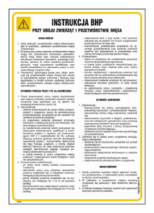 IAG54 Instrukcja sanitarna przy uboju zwierząt i przetwórstwie mięsa