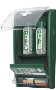 Stacja na płukanki do oczu z dozownikiem Salvequick (721500)