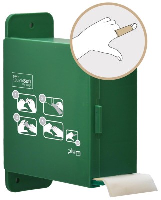 5556 Dozownik + bandaż beżowy PLUM QuickSoft