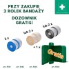 Przy zakupie 2 rolek bandaży - dozownik gratis!
