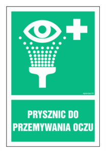 GI003 Oczomyjka / prysznic do przemywania oczu