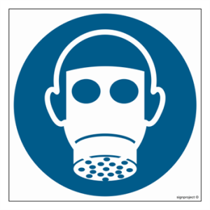 GJ017 Nakaz stosowania ochrony dróg oddechowych