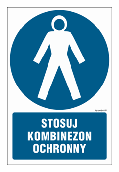 GL022 Stosuj kombinezon ochronny