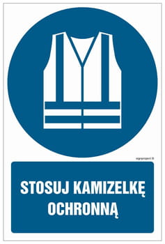 GL032 Stosuj kamizelkę ochronną