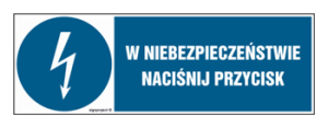 HF011 W niebezpieczeństwie naciśnij przycisk
