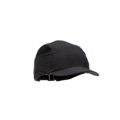Czapka ochronna FIRST BASE+ czarna krótki daszek BLK/RP
