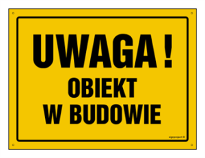 OA207 Uwaga! Obiekt w budowie