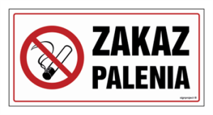 NC138 Zakaz palenia