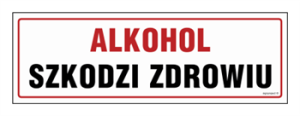 NC043 Alkohol szkodzi zdrowiu