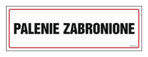 NC014 Palenie zabronione