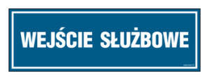 PA089 Wejście służbowe