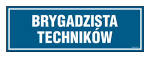 PA102 Brygadzista techników