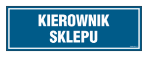 PA111 Kierownik sklepu
