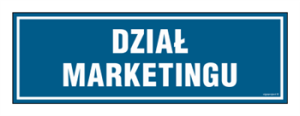 PA117 Dział marketingu