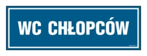 PA317 WC chłopców