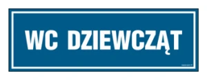 PA318 WC dziewcząt