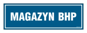 PA337 Magazyn BHP
