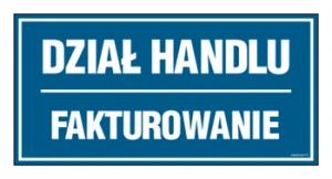 PA510 Dział handlu Fakturowanie