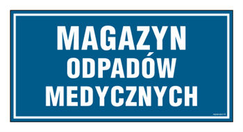 PA522 Magazyn odpadów medycznych