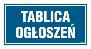 PA550 Tablica ogłoszeń