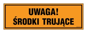 PA553 Uwaga! Środki trujące