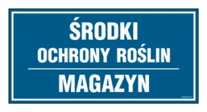 PA555 Środki ochrony roślin Magazyn