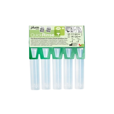 5160 QuickRinse refill - wkład z ampułkami do płukania oczu 5 x 20 ml